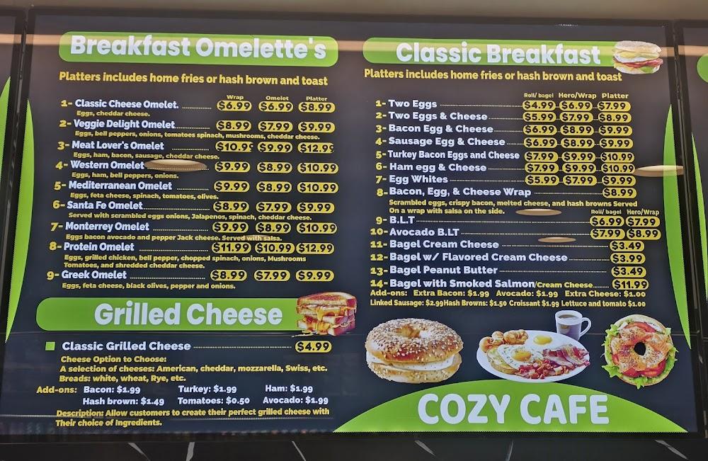 COZY FOOD COF'E Waffles