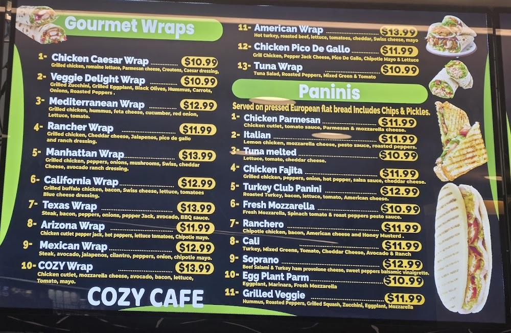 COZY FOOD COF'E Menu image 3